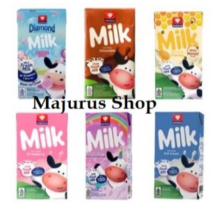 

CARGO-Mix Bebas! Susu UHT Diamond 125ml 1 Dus Isi 40pcs| Full Cream, Coklat, Stroberi, Marshmallow