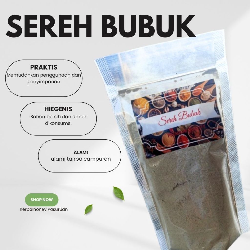 

SEREH/SERAI BUBUK MURNI