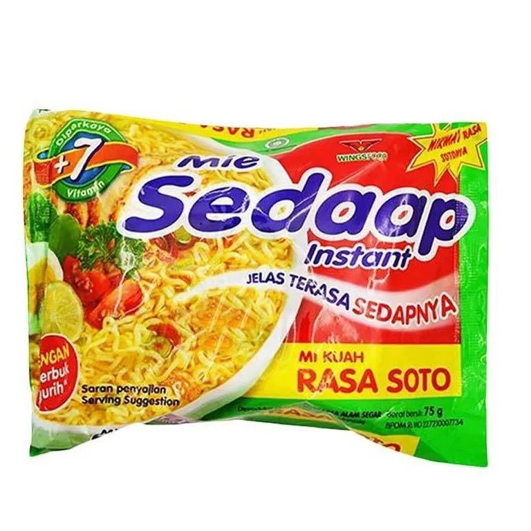 

MIE SEDAAP SOTO 90Gr Mie Sedap Instan Exp. Aman