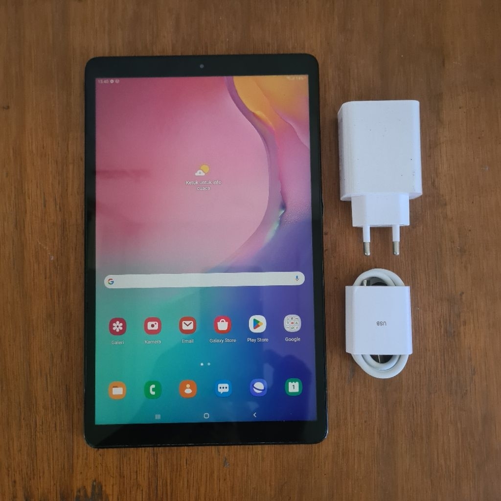 Samsung Tab A 10inch 3/32 T515 4G LTE Second Siap Pakai