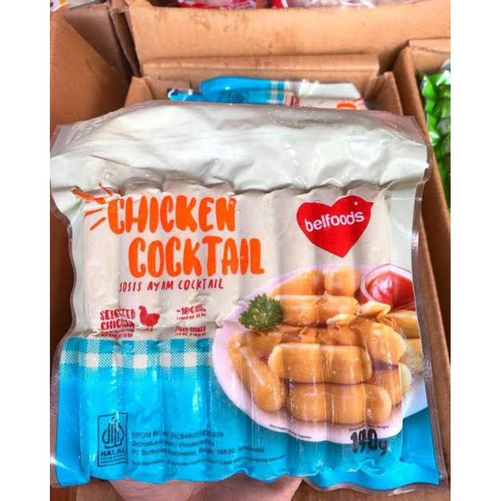 

BELFOODS CHICKEN COCKTAIL SAUSAGE 190 GR