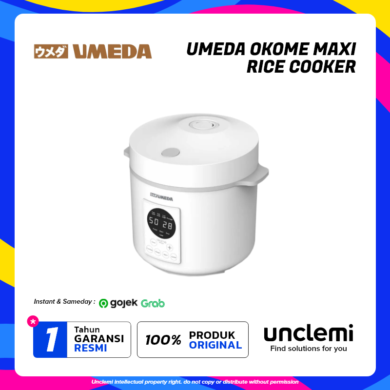 Umeda OKOME MAXI Low Sugar Smart Rice Cooker 2 Liter