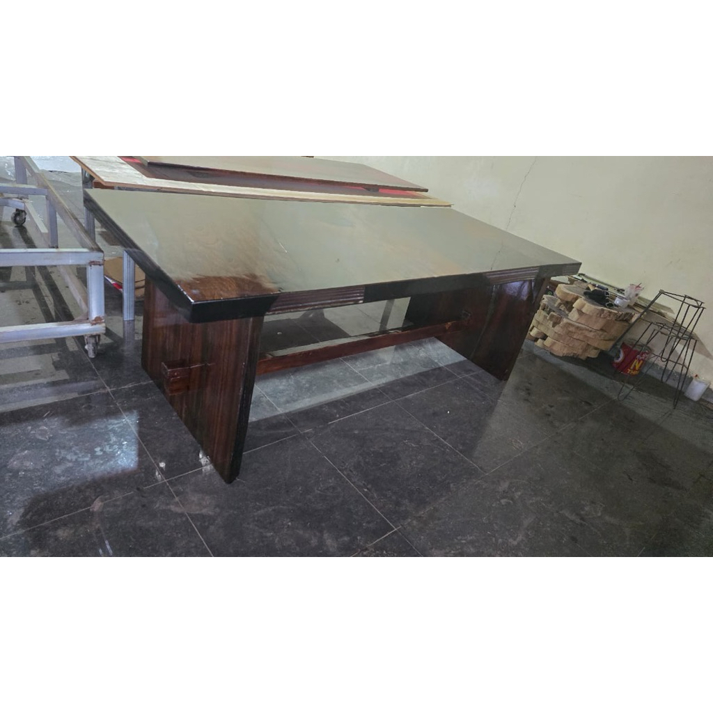 Meja Epoxy Resin Fosl Kayu Merbau
