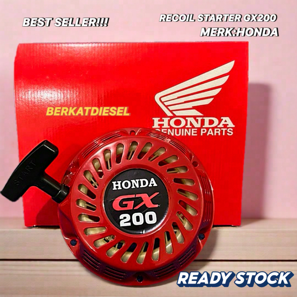 RECOIL STARTER ASSY GX160 GX200 HONDA made in japan