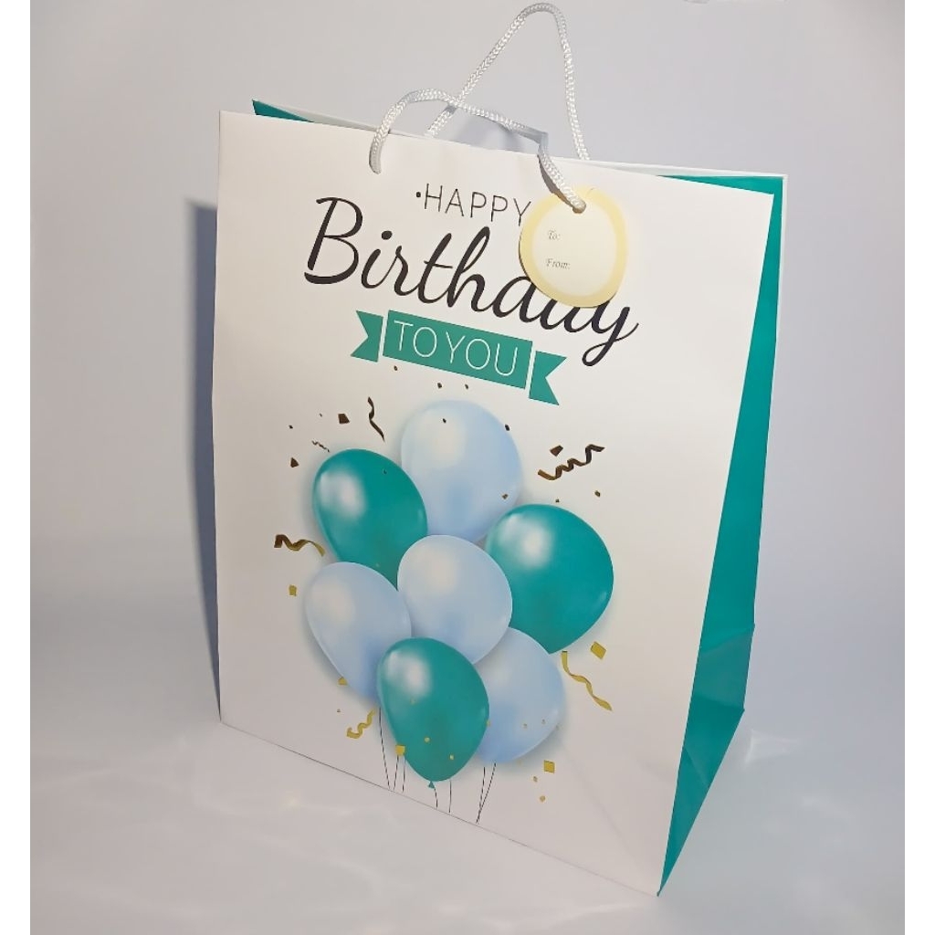 

Paper bag happy birthday/ulang tahun