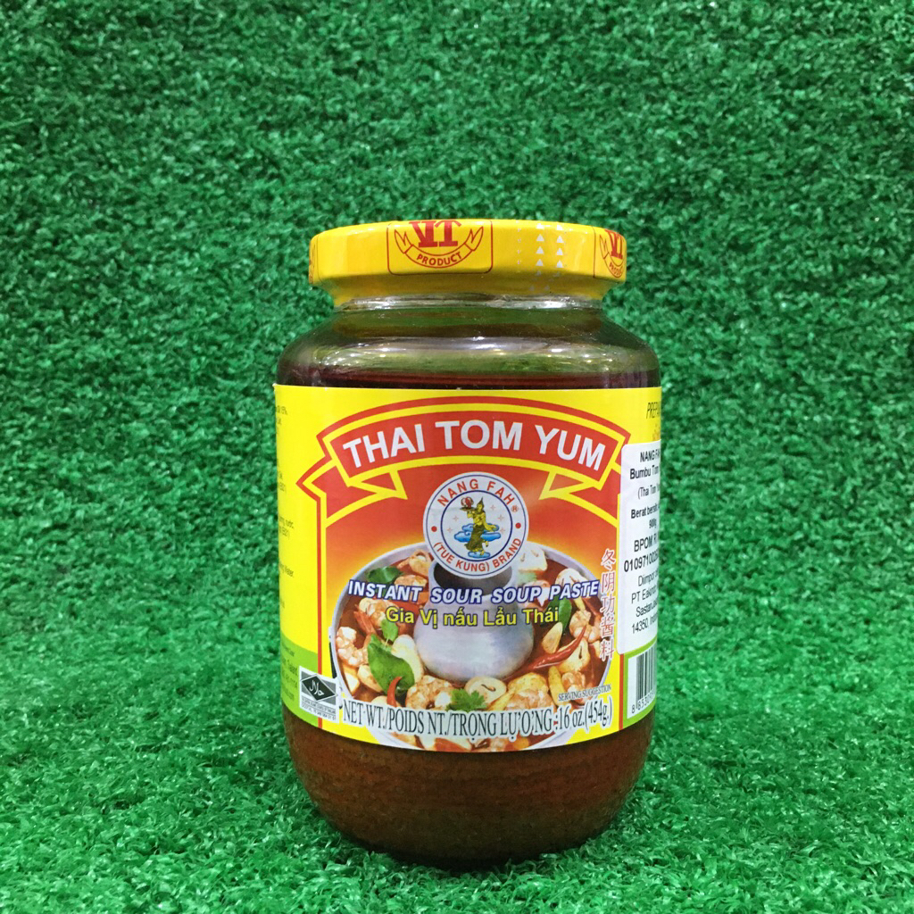 

Nang Fah Thai Tom Yum Instant Sour Soup Paste Bumbu Instan 454gr Impor Thailand HALAL