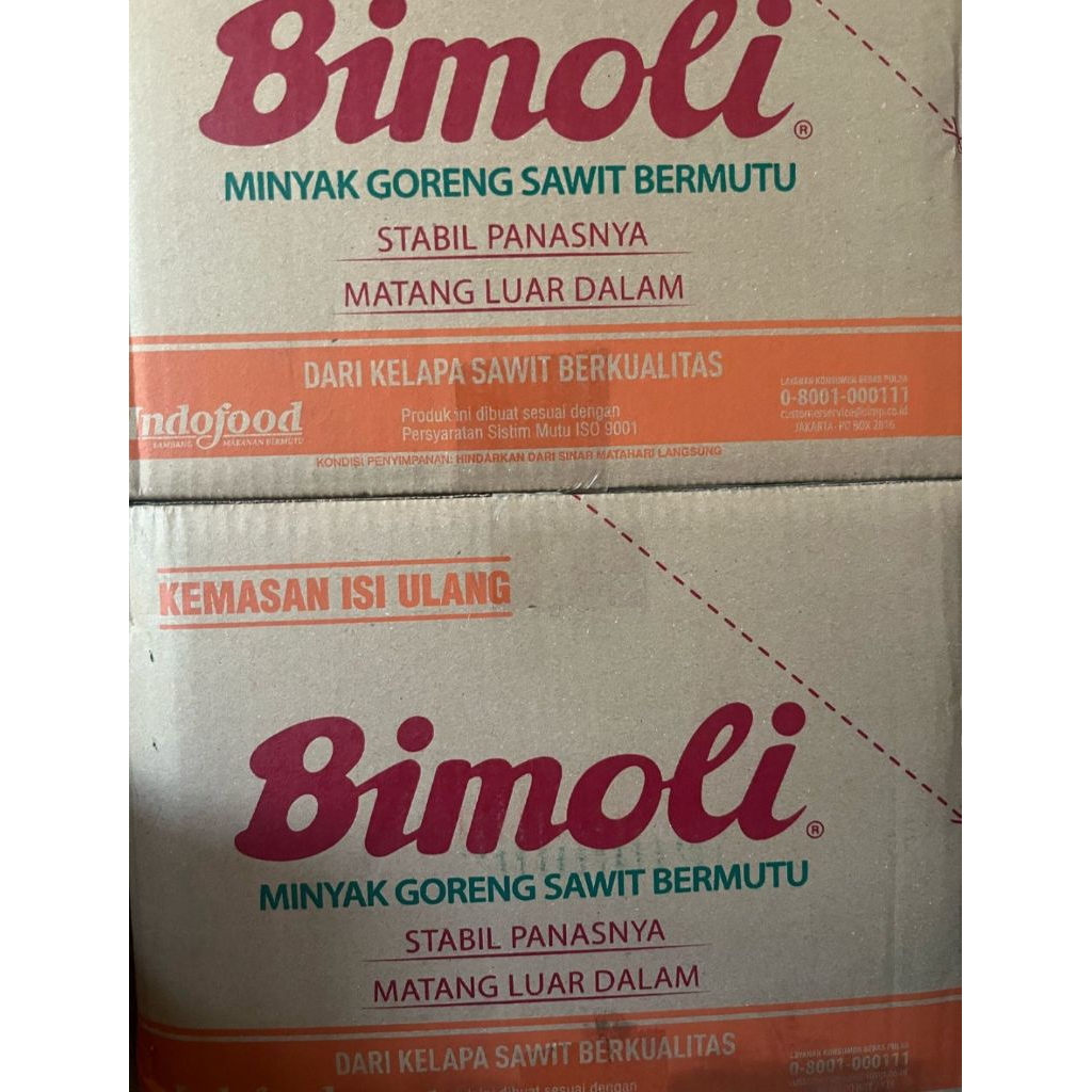 

bimoli 2L x 6 exp aman banget
