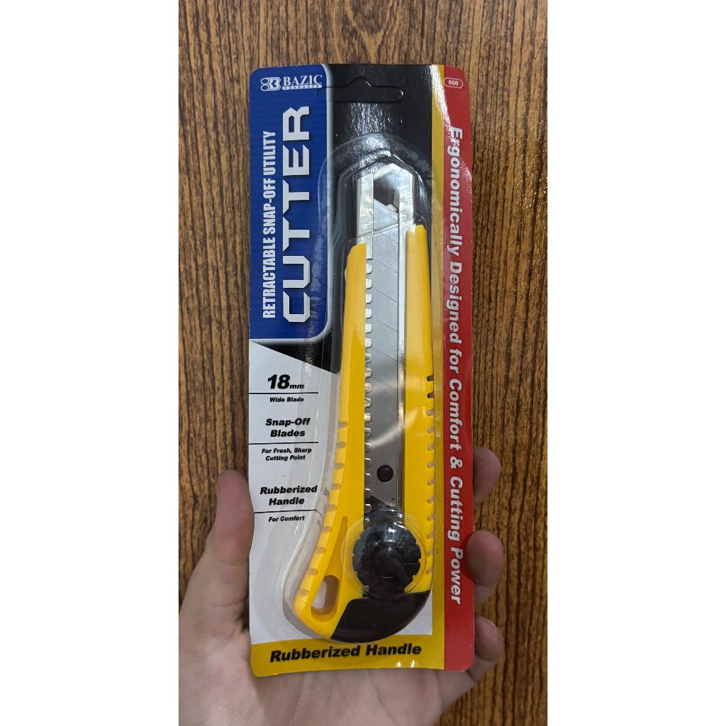 

Bazic Cutter Snap-Off 18mm - Silet Pemotong Kertas