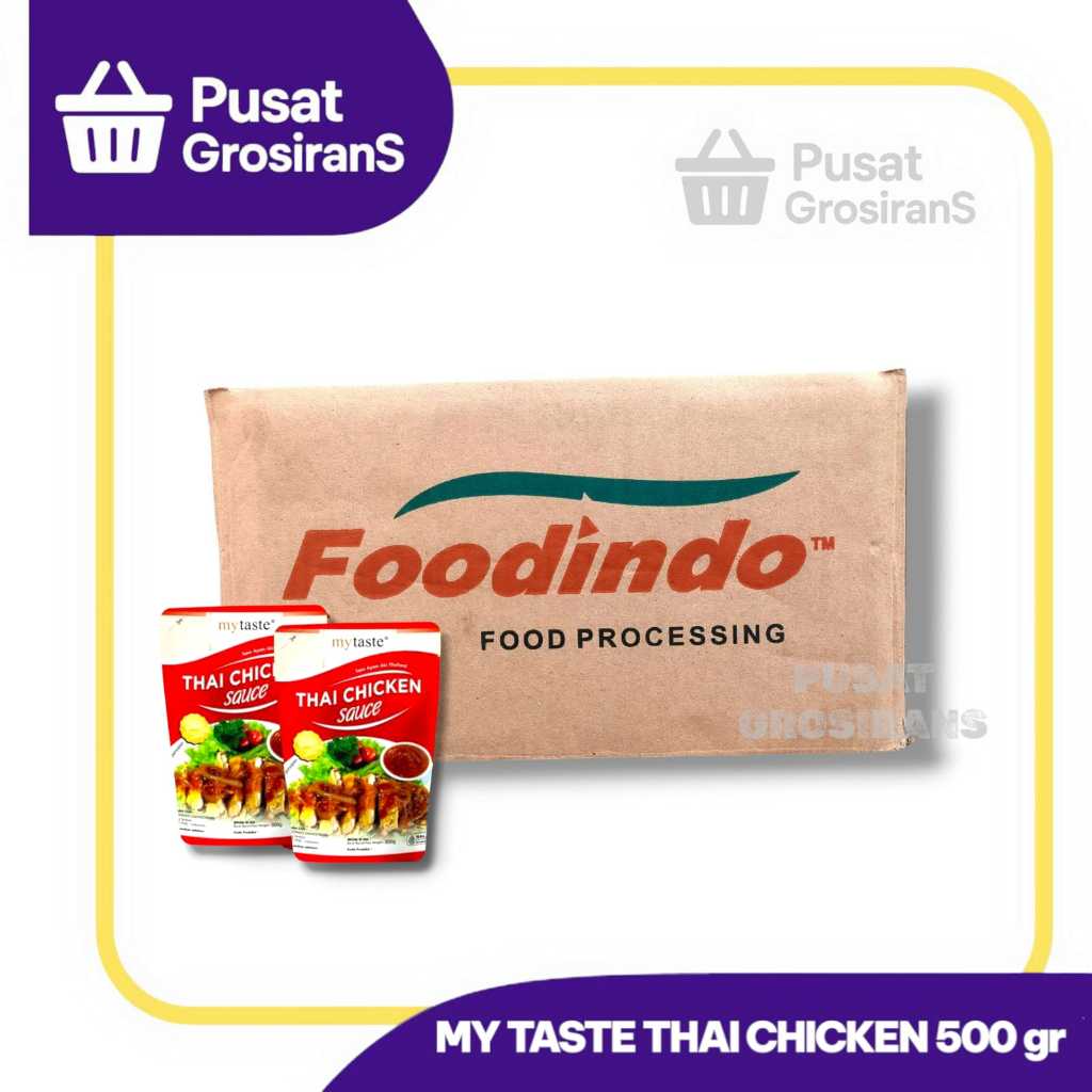 

My Taste Saus Thai Chicken 500gr 1 Karton Isi 20pcs