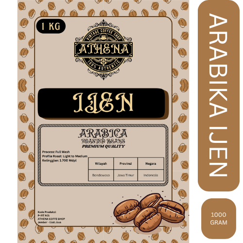 

KOPI ARABICA JAVA IJEN RAUNG ANAEROB 1 KG - ATHENA COFFE SHOP