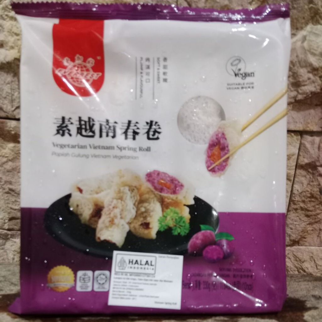 

EVERBEST VEGETARIAN 330 gram VIETNAM SPRING ROLL