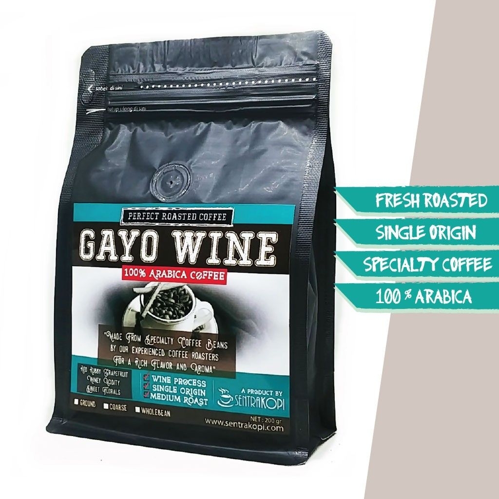 

kopi gayo wine aceh asli 100%