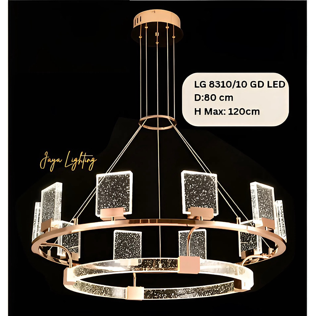 Lampu Gantung Kristal minimalis