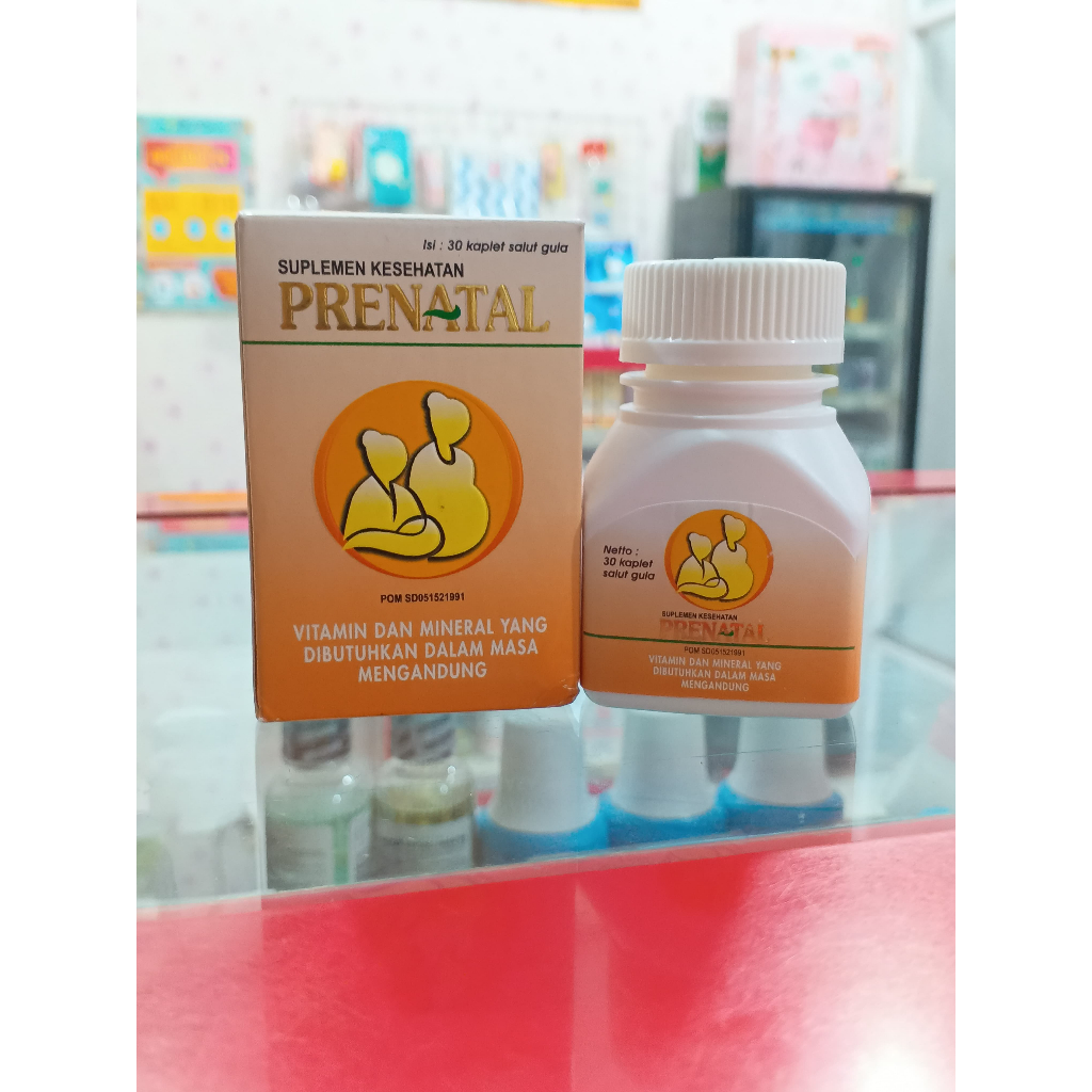 Prenatal Suplemen Vitamin Untuk Kehamilan - 30 Kapsul