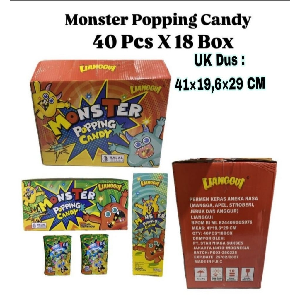 

Popping Candy Livmi Box Isi 40pcs