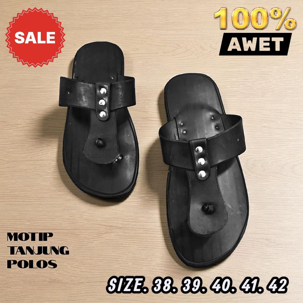 sandal karet ban sandal karet pria polos hitam sandal ban truk bekas sandal pria tahan lama