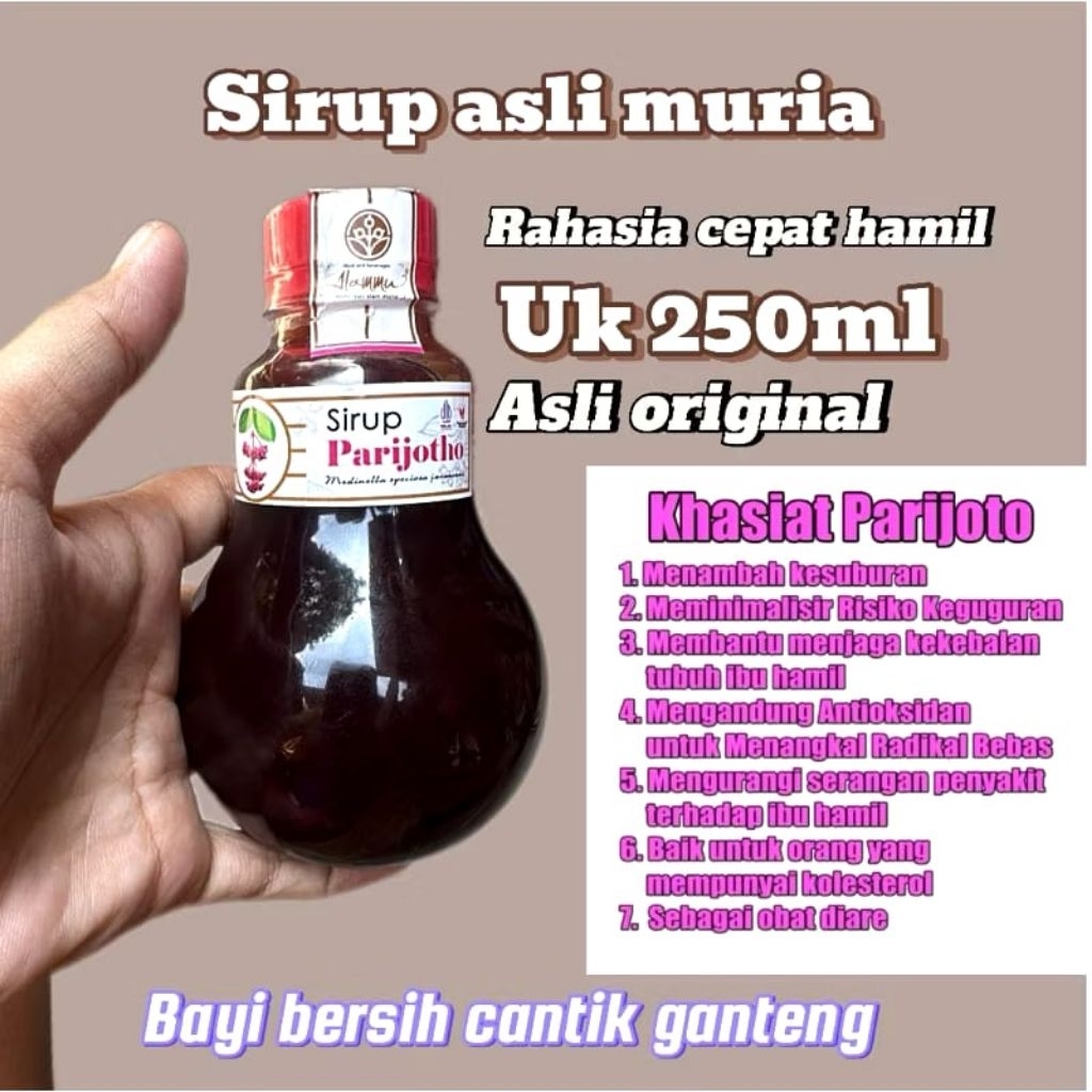 

SIRUP PARIJOTO SIRUP PROMIL PENYUBUR KANDUNGAN