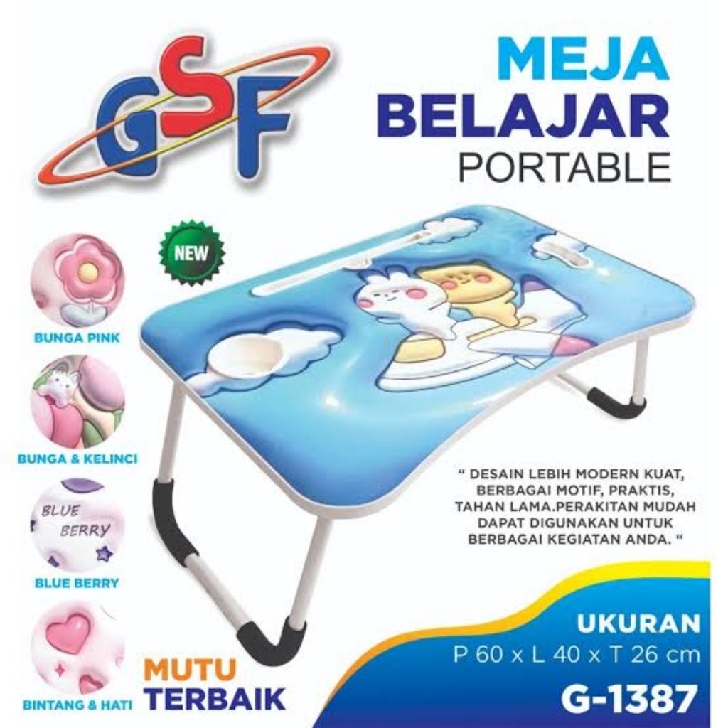 

Meja Belajar Lipat