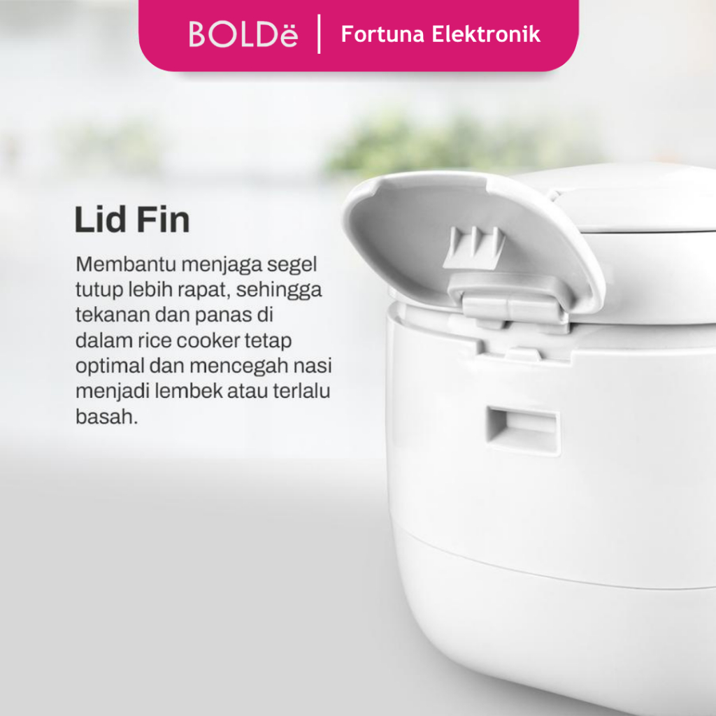 new bolde super cook mini 0.3 liter magic com travel mini anti lengket