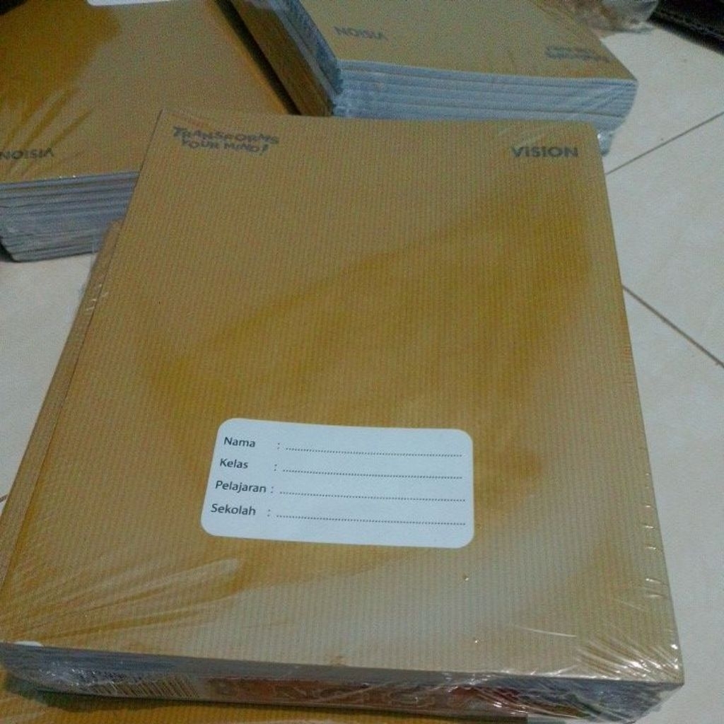 

ECER buku tulis Vision