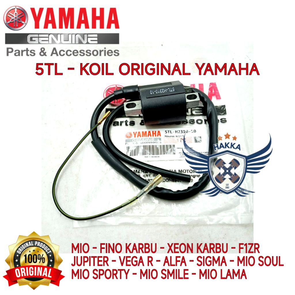 5TL ORIGINAL KOIL YAMAHA MIO SMILE, KOIL YAMAHA MIO SPORTY, KOIL YAMAHA MIO SOUL, KOIL YAMAHA MIO J,