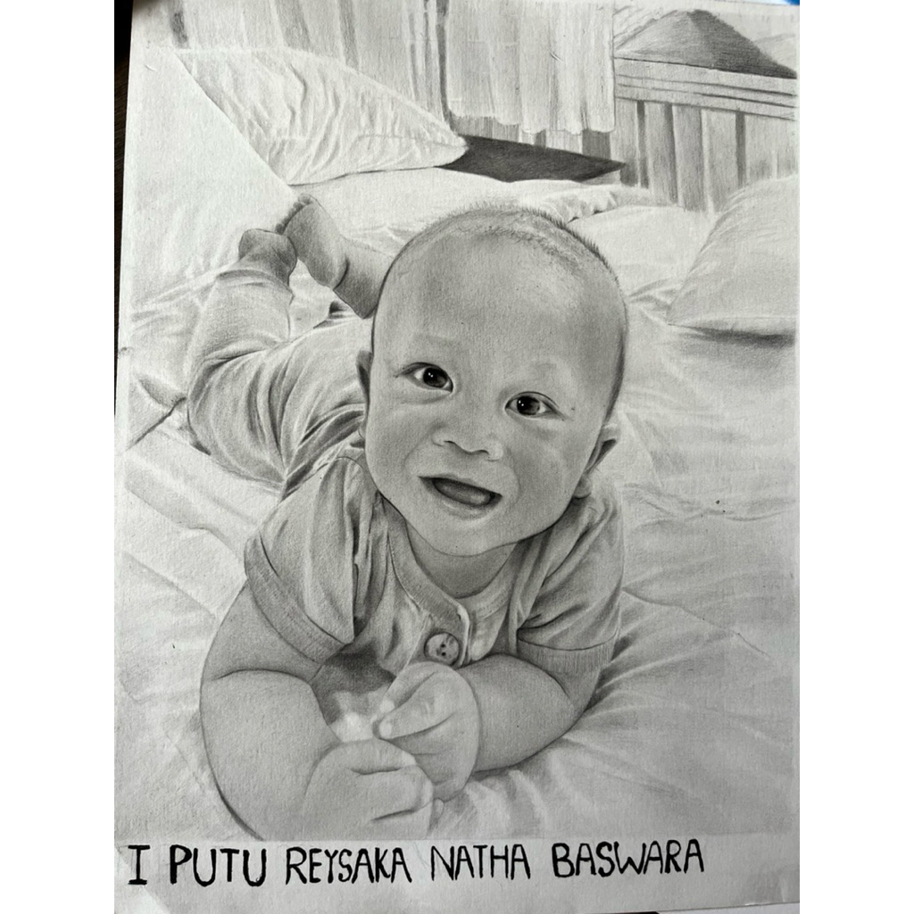 

jasa sketsa gambar hitam putih/warna