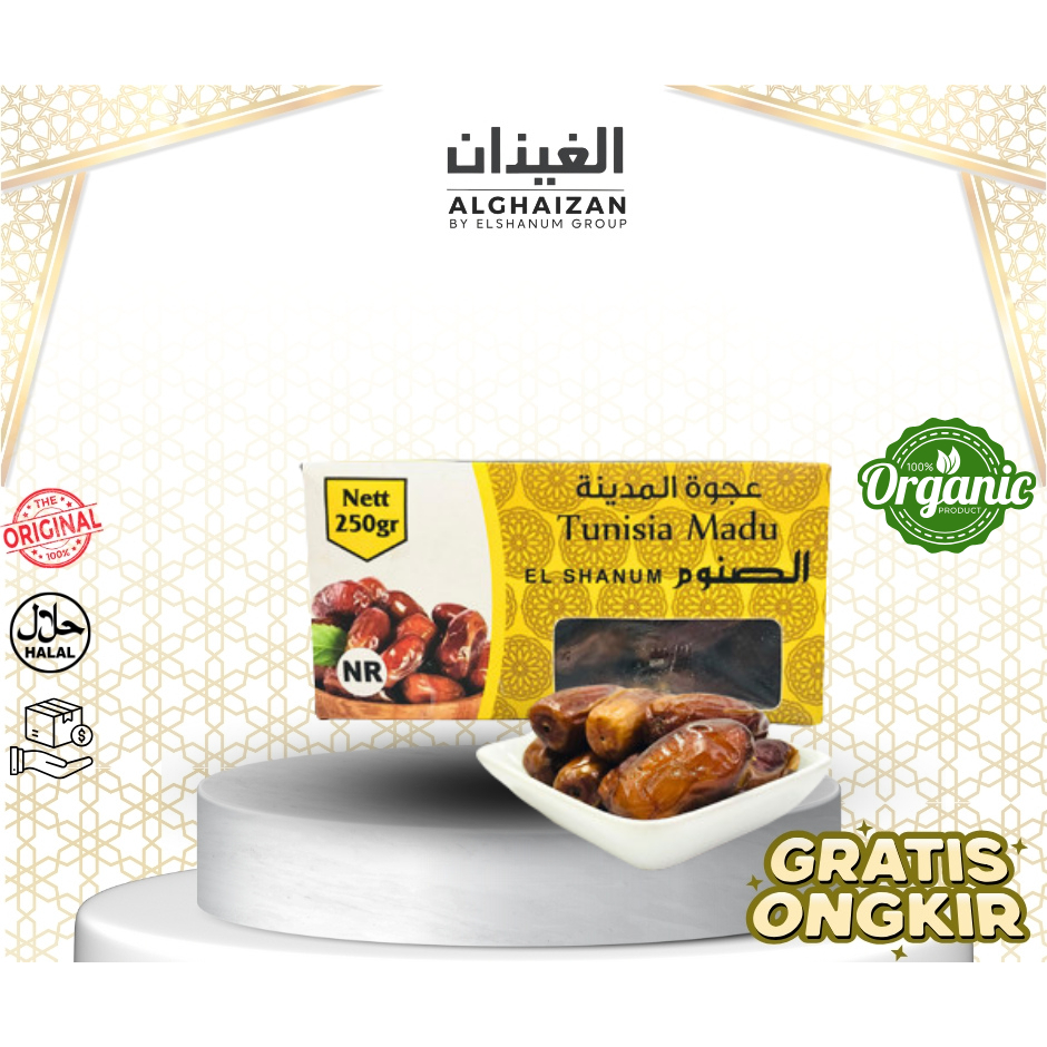 

Kurma Tunis Madu 250gr / Tunisia madu / Tunisia non tangkai / Kurma Madu / Kurma tunis / Kurma hijra