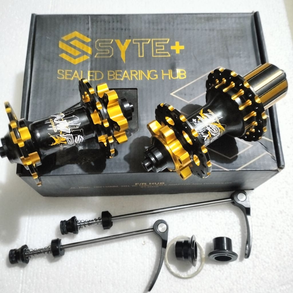 Hub freehub syte Rampage 32hole jangkrik QR dan TA untuk sepeda MTB