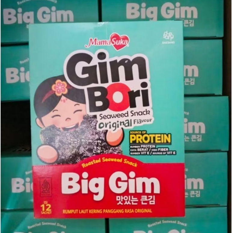 

Snack Rumput laut Big Gim original
