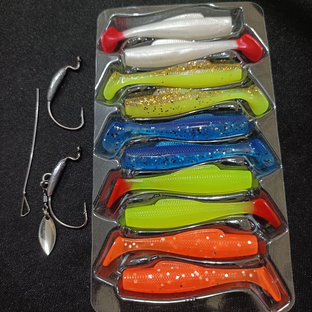 SOFT LURE MINI 6,5CM ISI 10PCS WARNA WARNI