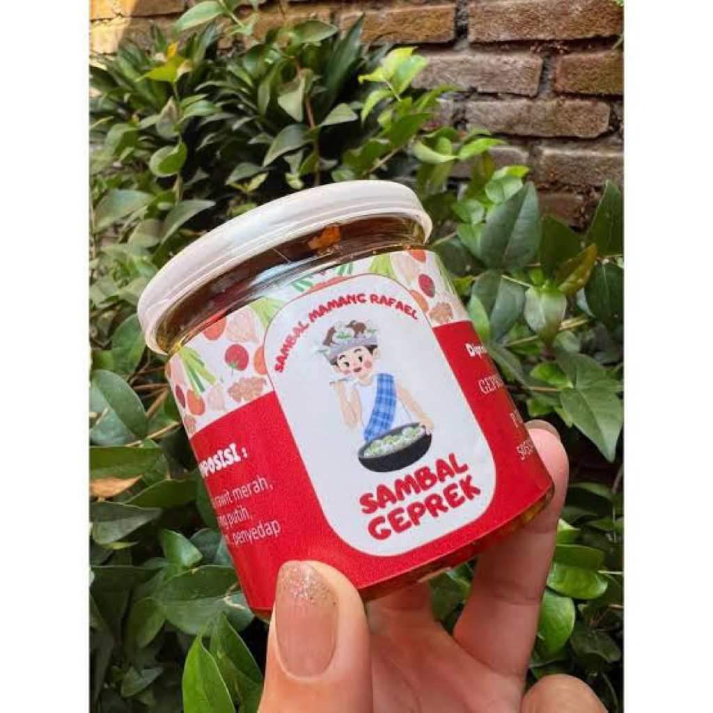 SAMBEL Toples Sambel Geprek/Sambel Seblak "MAMAMG RAFAEL"