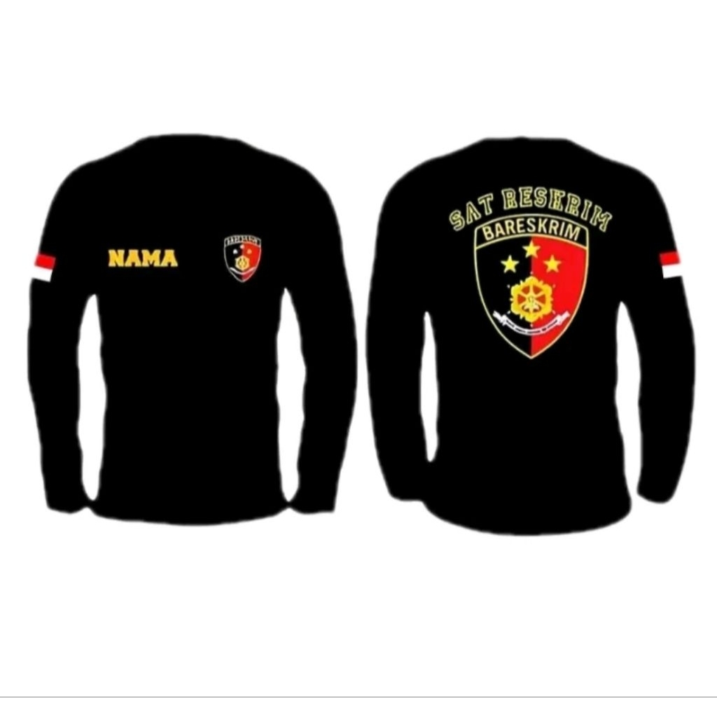 Kaos T shirt Sat Reskrim panjang