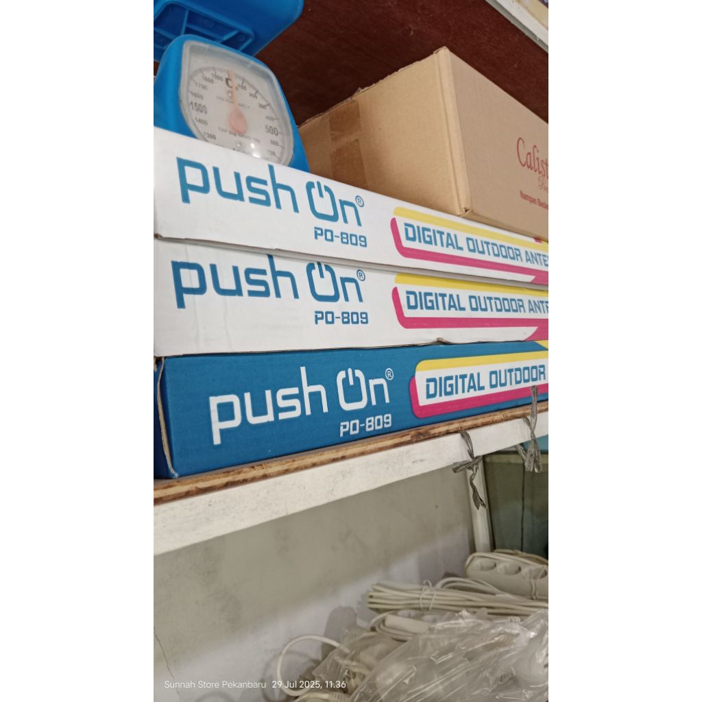 antena push on digital