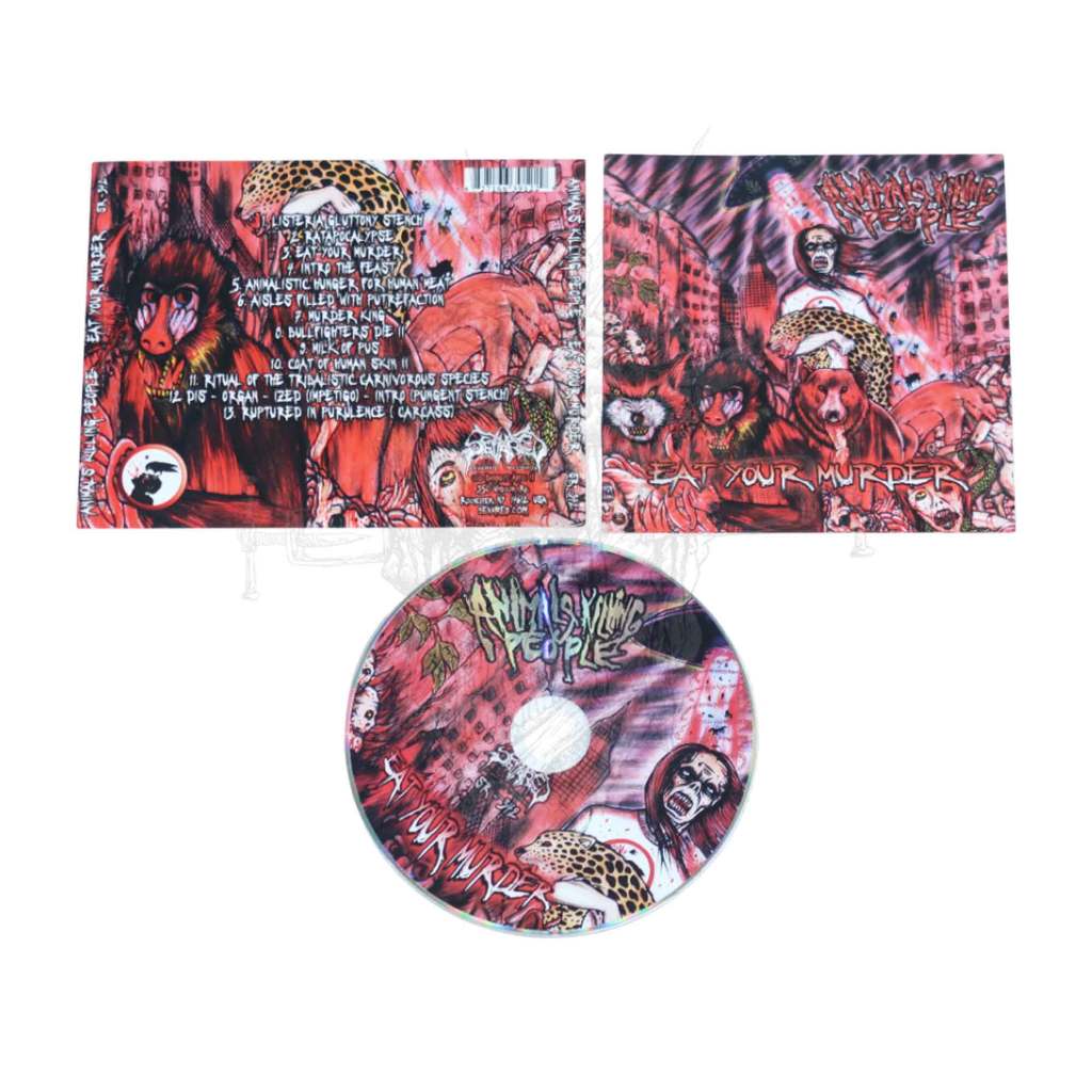 Cd - Animals Killing People - Eat Your Murder