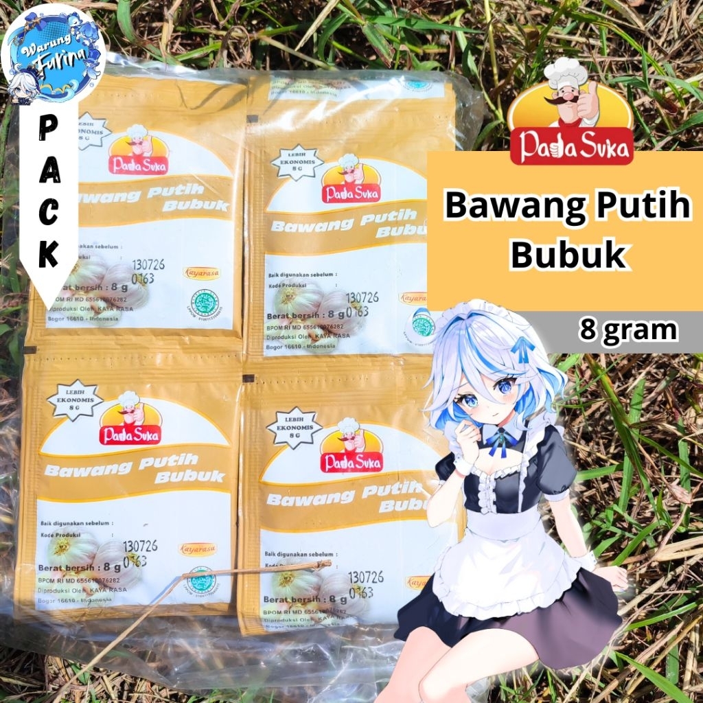 

Padasuka Bawang Putih Bubuk Sachet 8gr | Pack