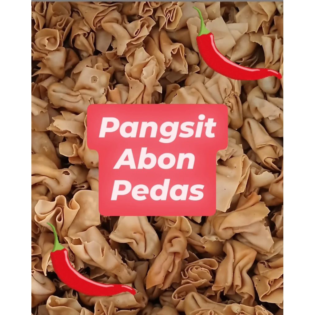 

Pangsit Abon Pedas 250gr