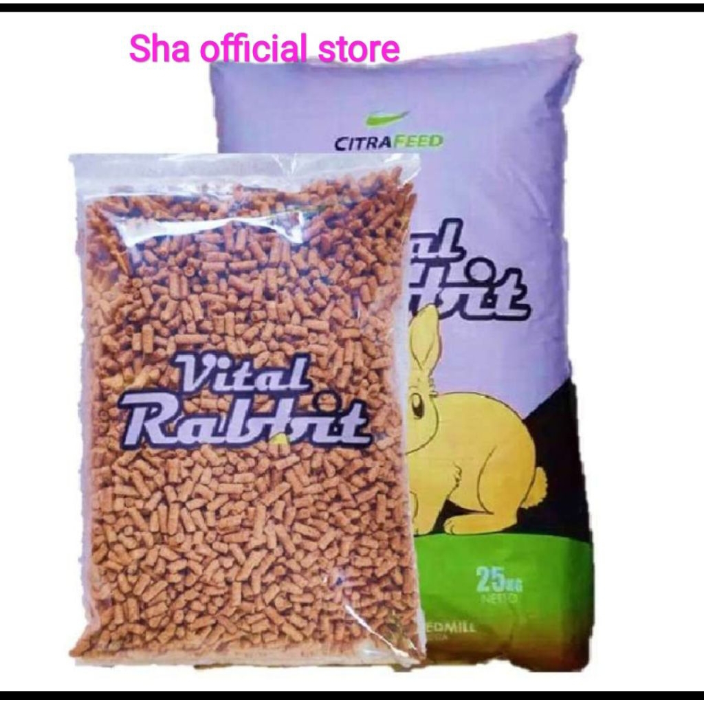 Pakan kelinci/Pakan hamster/pakan tikus putih/Vital rabbit / vitamin kelinci/