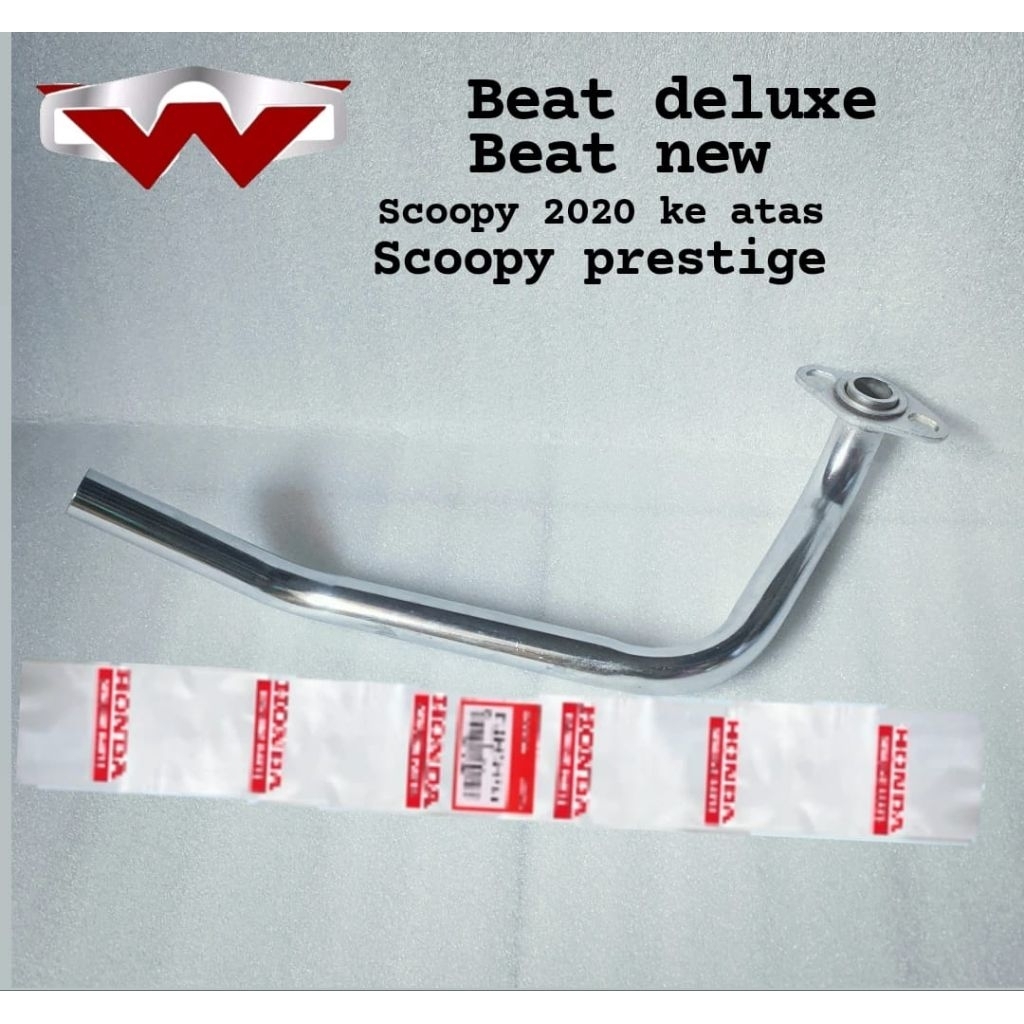 leher knalpot beat genio scoopy spacy