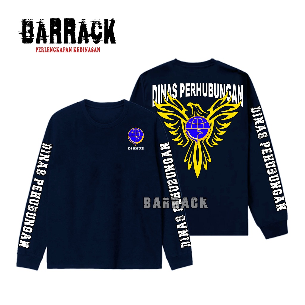 KAOS DISHUB / DINAS PERHUBUNGAN / TANGAN PENDEK / TANGAN PANJANG