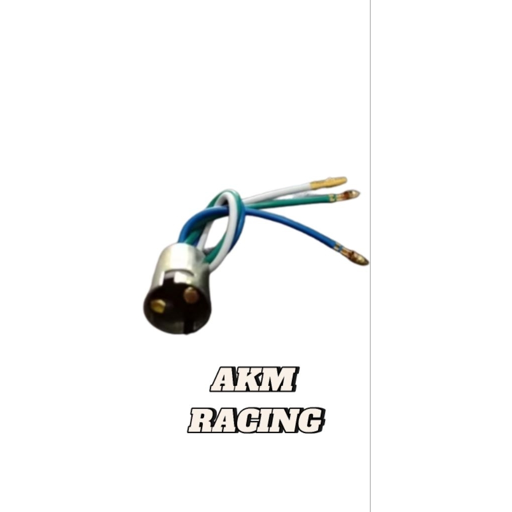 SOKET LAMPU STOP Soket Lampu Stop Motor Mobil Fitting Lampu Rem Belakang