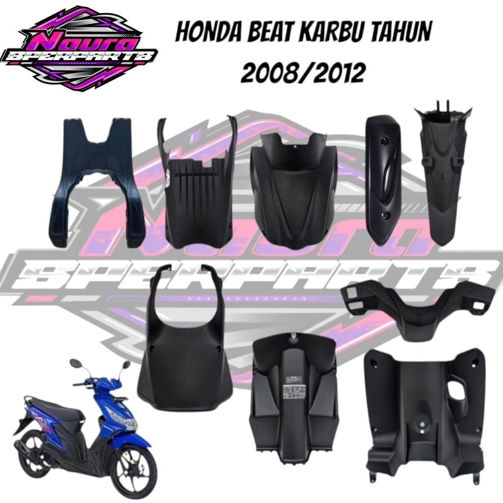 Body Kasar Beat Karbu - Body Kasar Satuan / Paketan Beat Karbu / Beat Tahun Pertama - Bordes Beat Ka