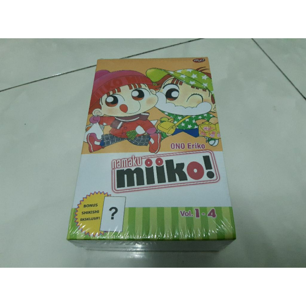 Komik Namaku Miiko Box set 4 in 1 - Ono Eriko