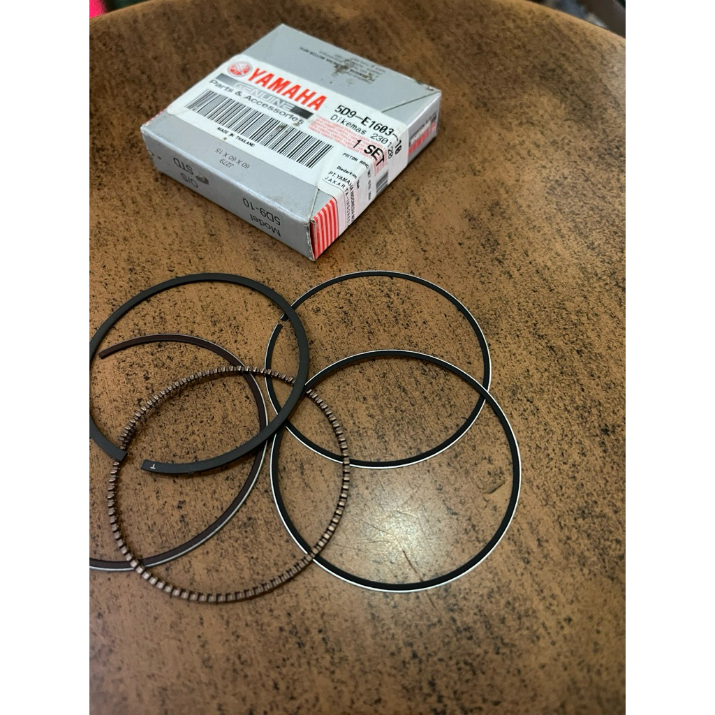 RING PISTON VEGA ZR OLD NEW JUPITER Z ROBOT KODE 5D9 ORIGINAL