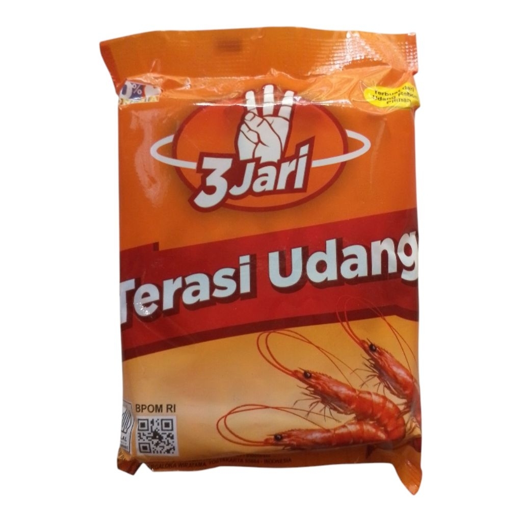 

terasi udang 3jari 80g isi 20pcs