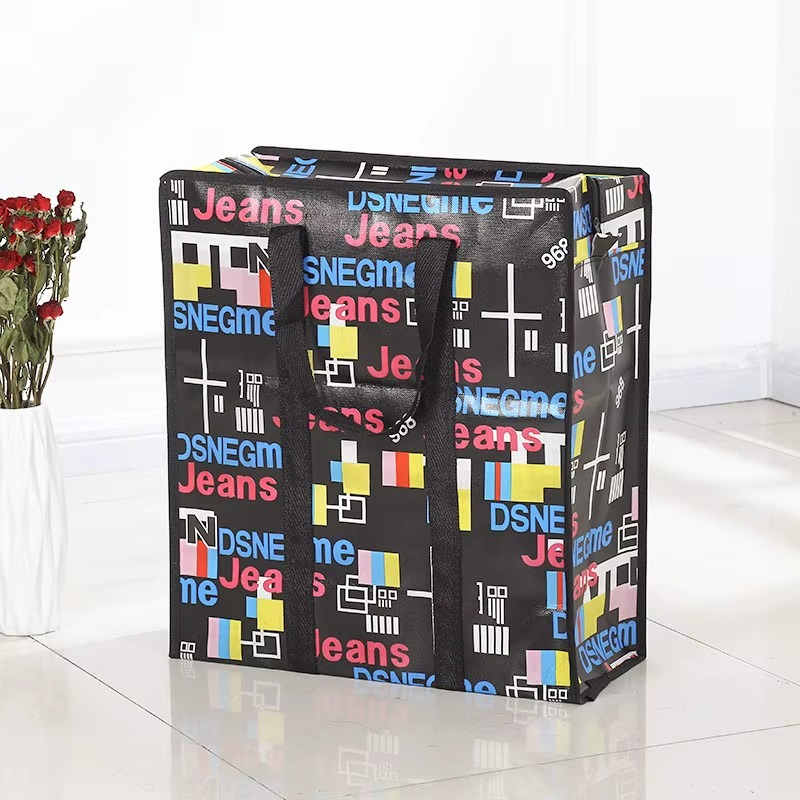 Tas Belanja Barang Karung Travel Laundry Bag Keranjang Penyimpanan Lipat Lucu Super Extra Besar Traveling Mudik Serbaguna Gudang Pakaian Jumbo bag storage Kantong Tenteng Genggam Kanvas Kokoh Kuat Nyaman