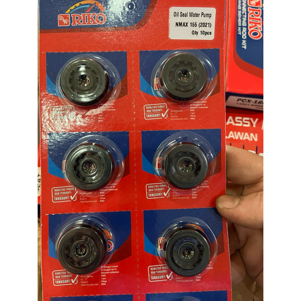 SEAL SIL POMPA AIR RADIATOR WATERPUMP NMAX NEW RIKO