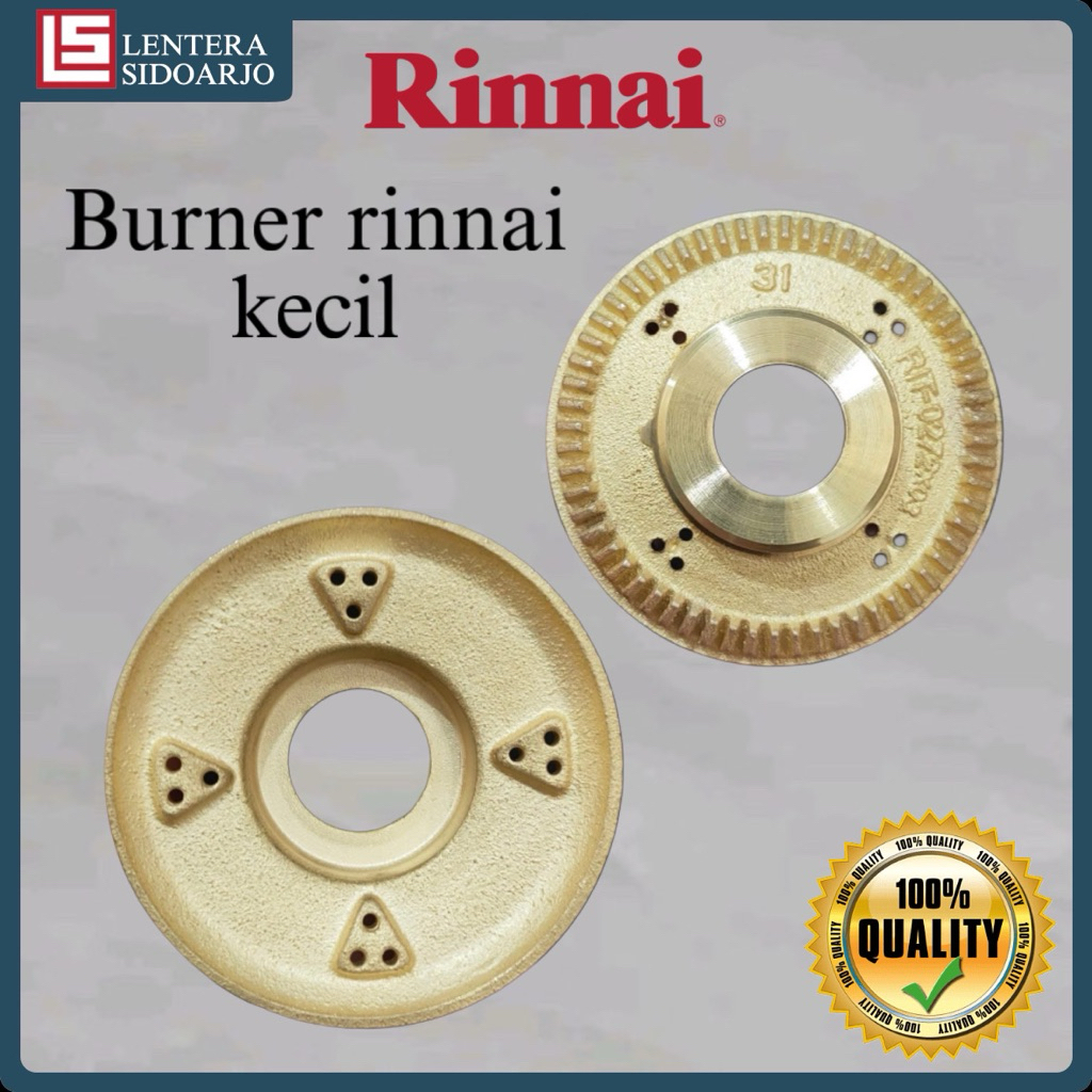 Burner kompor gas rinnai kecil/kuningan kompor gas rinnai kecil Supertebal