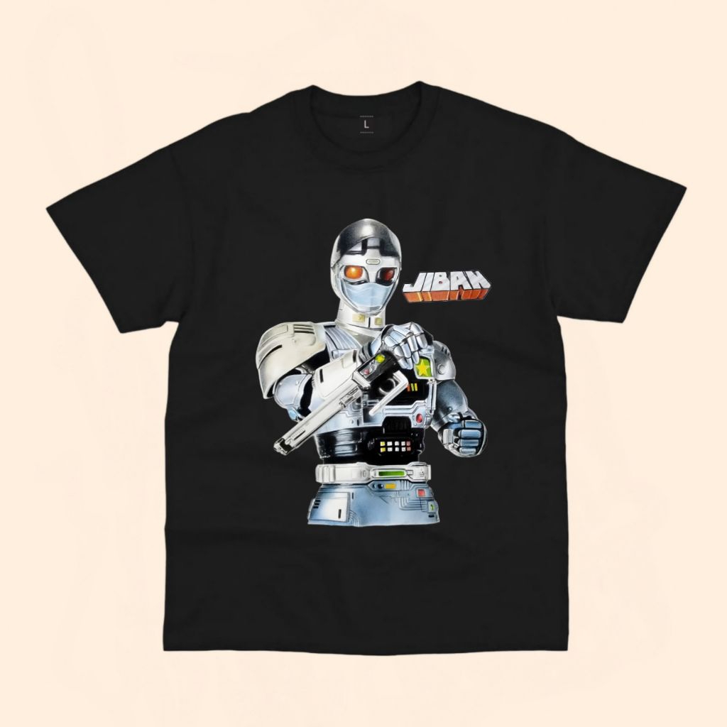 Kaos anak gambar robot jiban free nama