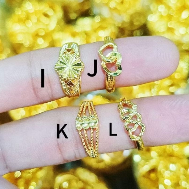CINCIN DUBAI CINCIN KOIN ASLI PERHIAN WANITA DEWASA