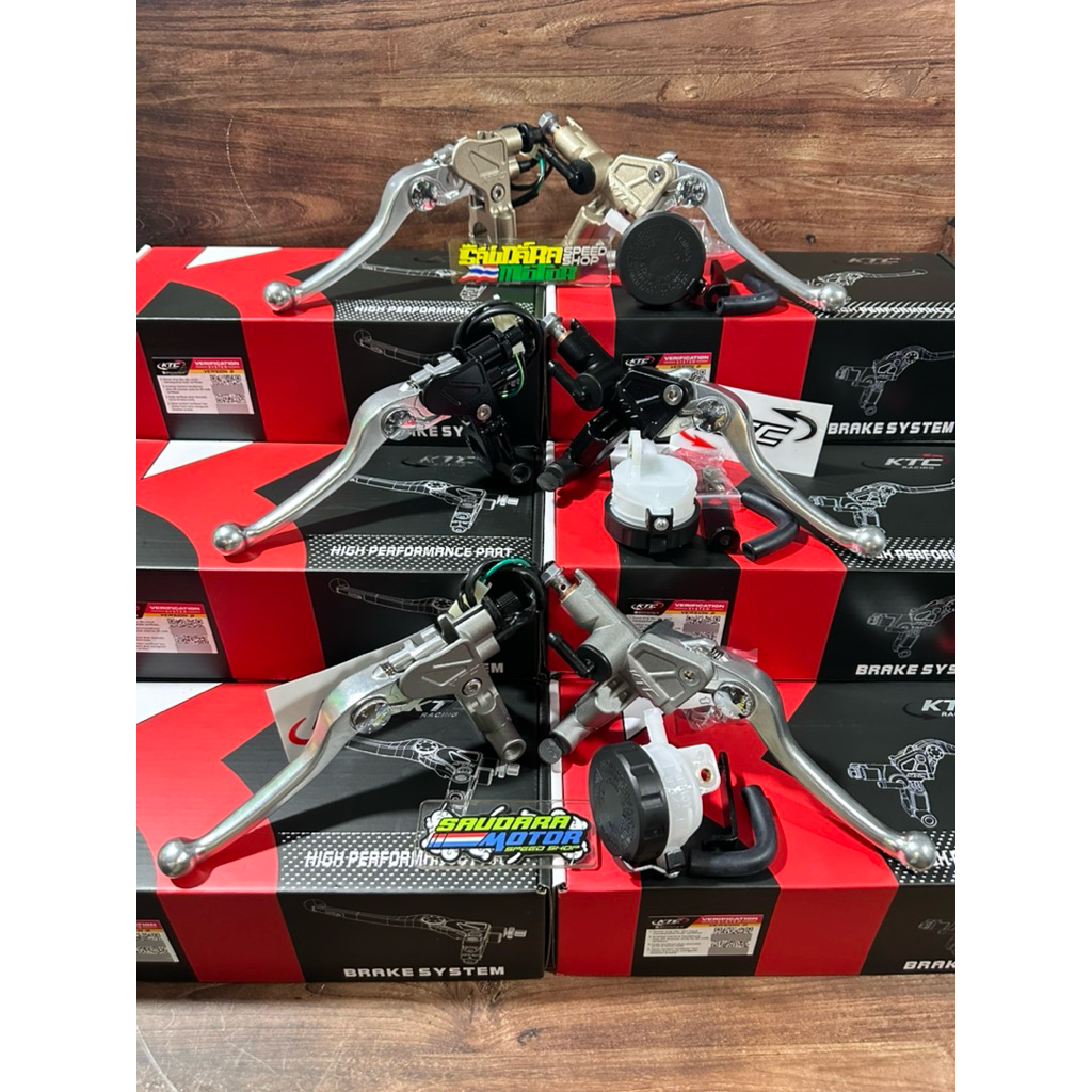[KTC RACING] 1 SET MASTER REM & KOPLING KTC RACING TREK AXIAL 12,7 MM UNIVERSAL